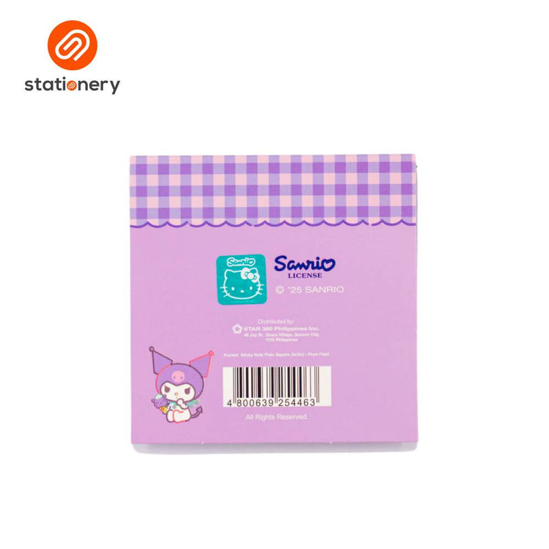 Sanrio Sticky Notes Plain Square - 3x3"-zoom-