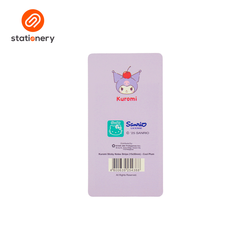 Sanrio Characters Sticky Notes Strips (15x50mm)-zoom-