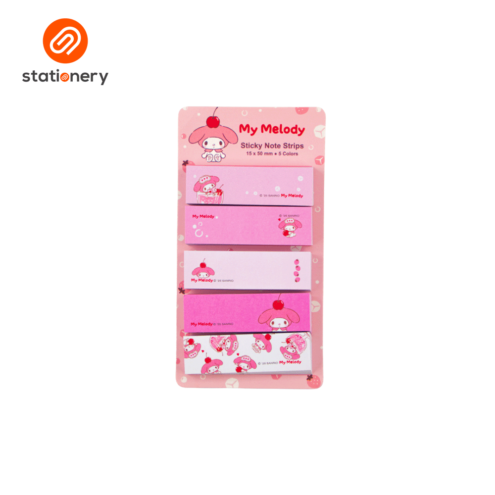 Sanrio Characters Sticky Notes Strips (15x50mm)-zoom-1