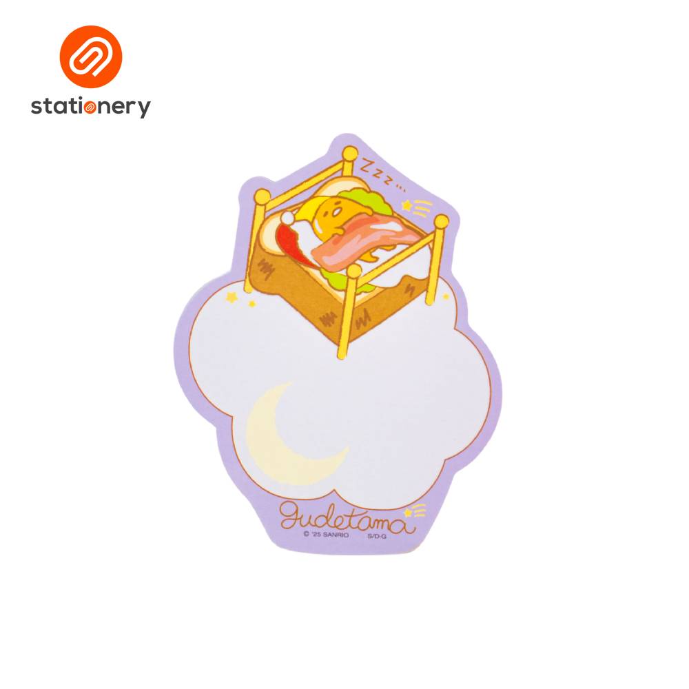 Sanrio Sticky Notes Plain Diecut - 3x4"-11