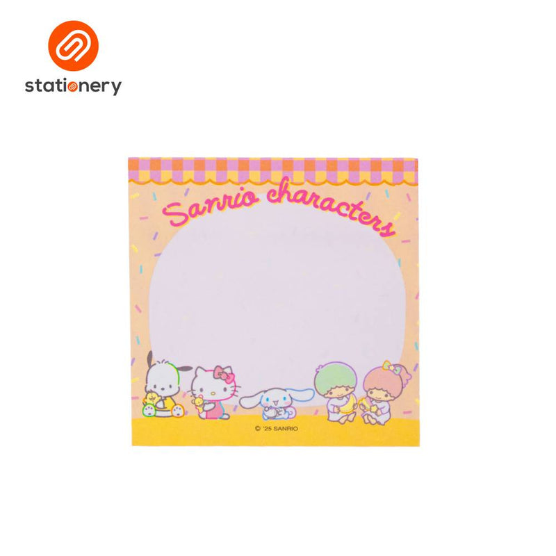 Sanrio Sticky Notes Plain Square - 3x3"-zoom-