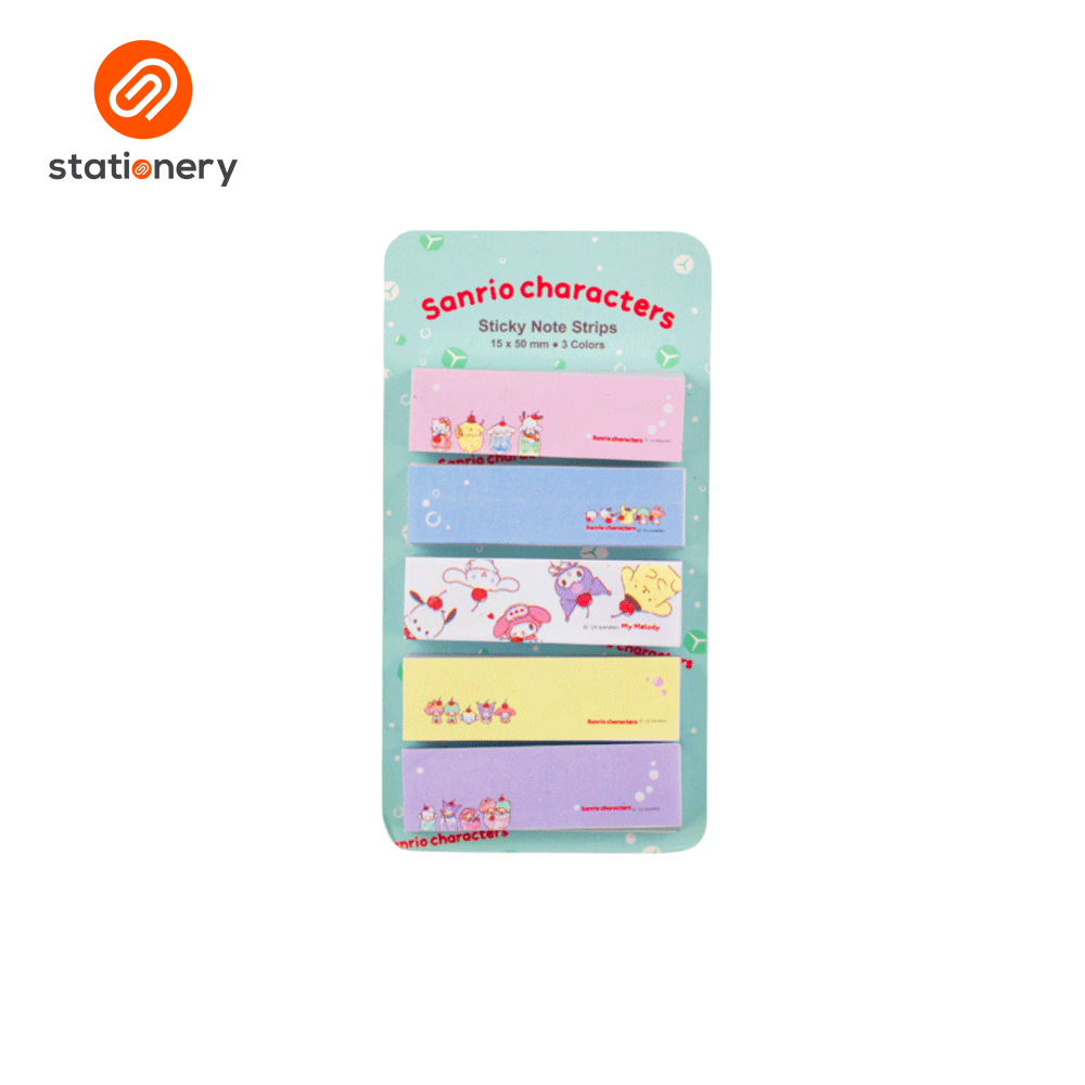Sanrio Characters Sticky Notes Strips (15x50mm)-7