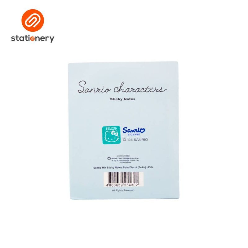 Sanrio Sticky Notes Plain Diecut - 3x4"-zoom-
