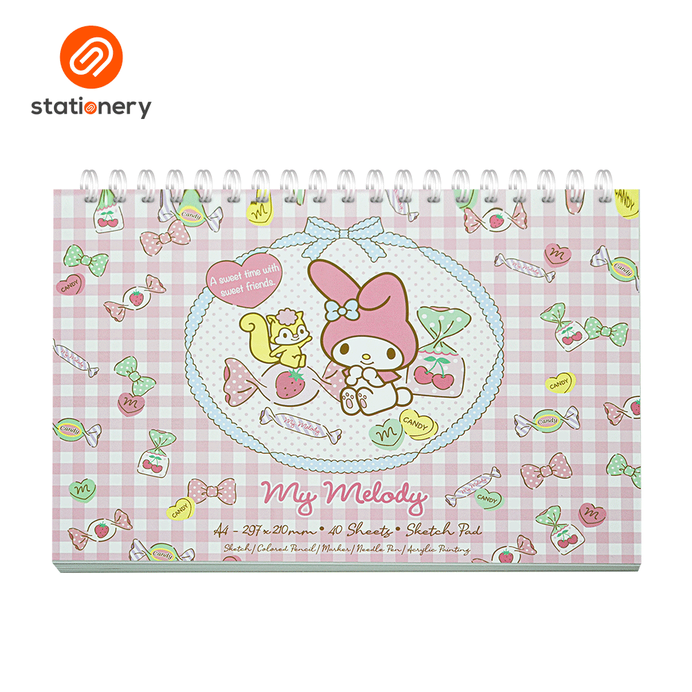 Sanrio Horizontal Spiral Sketchpad-zoom-5