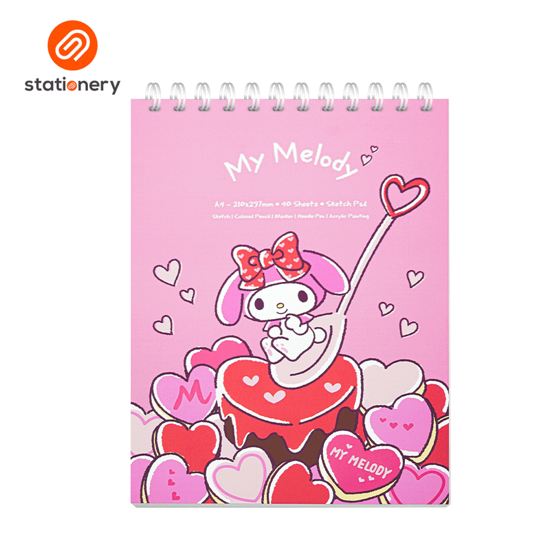 Sanrio Vertical Spiral Sketchpad-zoom-