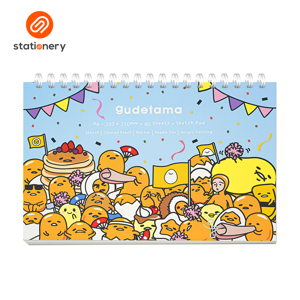 Sanrio Horizontal Spiral Sketchpad-zoom-7