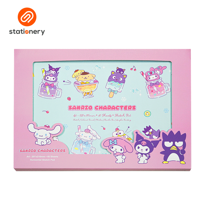 Sanrio Horizontal Spiral Sketchpad-zoom-