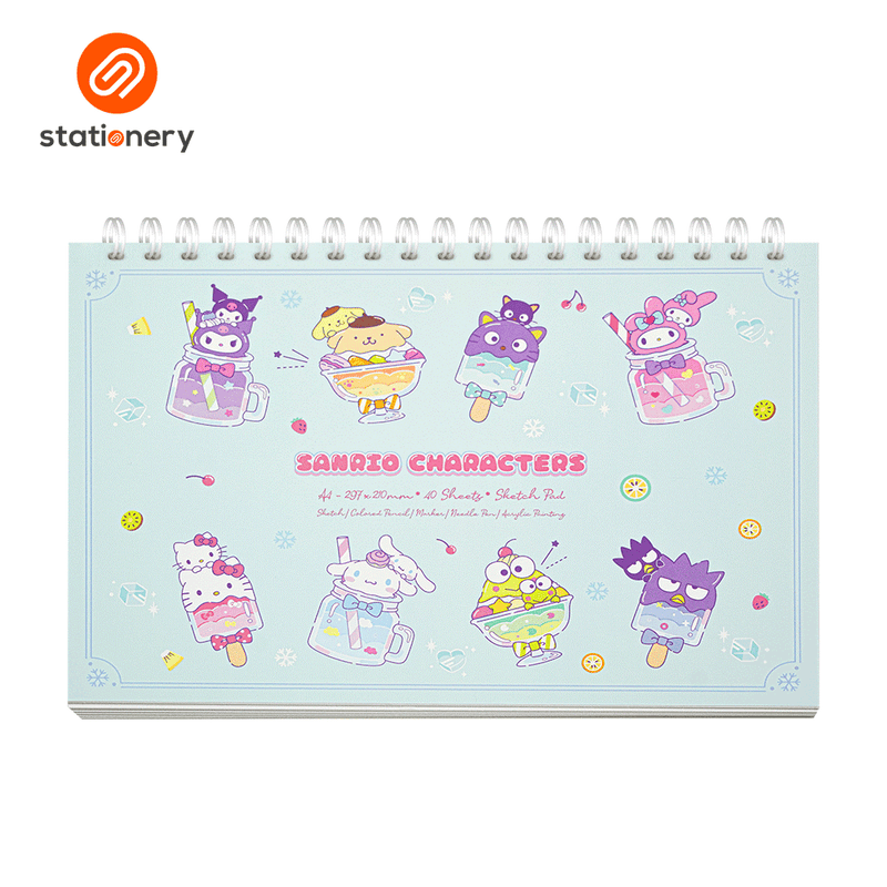 Sanrio Horizontal Spiral Sketchpad-zoom-