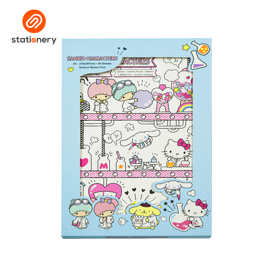 Sanrio Vertical Spiral Sketchpad-zoom-8