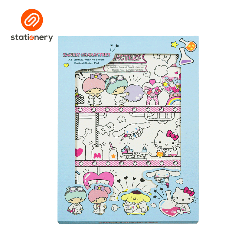 Sanrio Vertical Spiral Sketchpad-zoom-