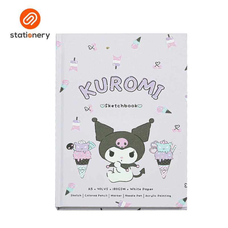 Sanrio Journal Sketchbook A5-zoom-
