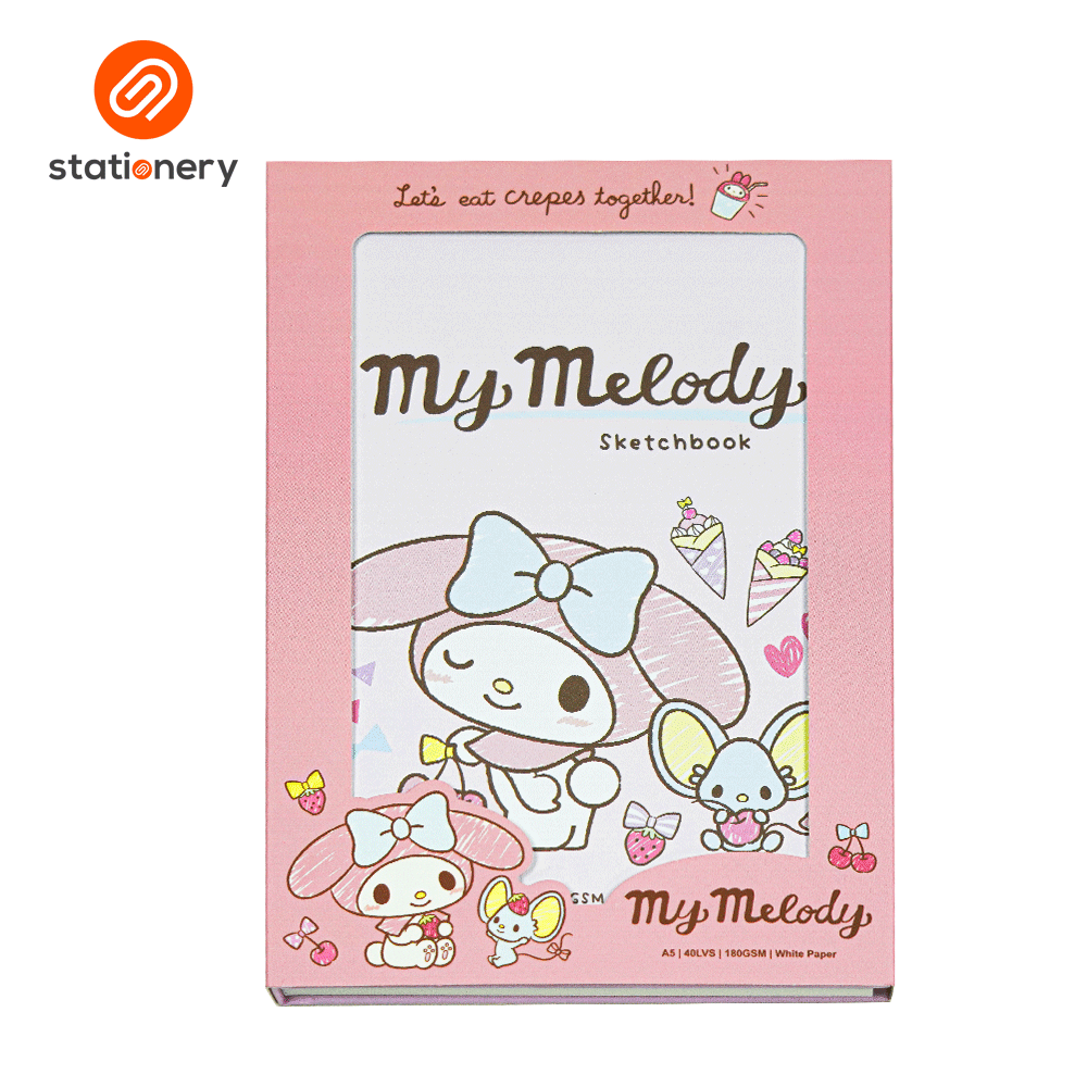 Sanrio Journal Sketchbook A5-zoom-6