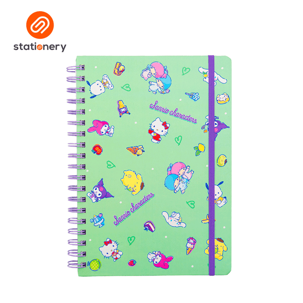 Sanrio Mix Ruled A5 Notebook (176x250mm)