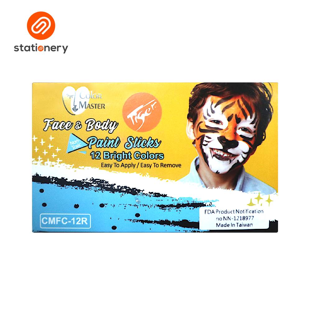 SSP-38007933:38007933a_TIMES_TRADING_CMFC12R_TIGER_FACE_AND_BODY_CRAYON_1.jpg