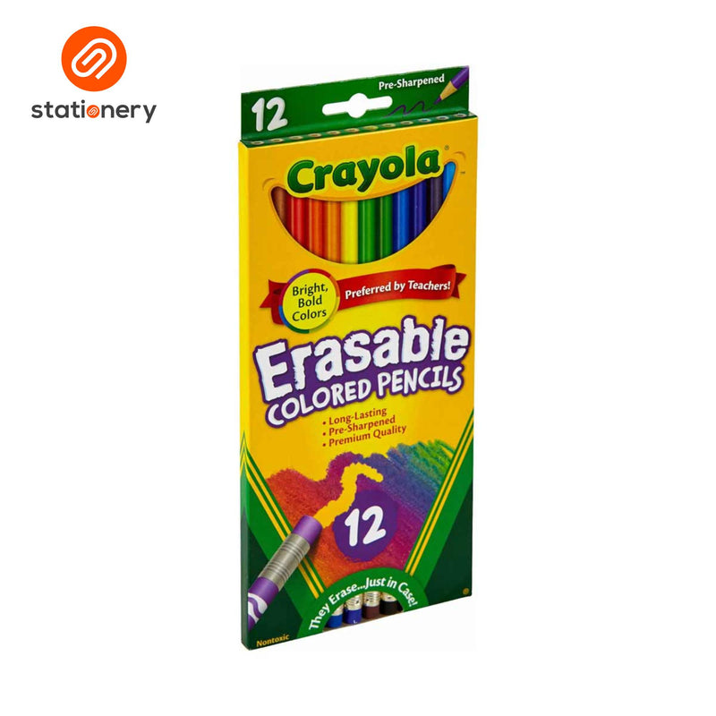 Crayola Erasable Colored Pencils 12's-zoom-