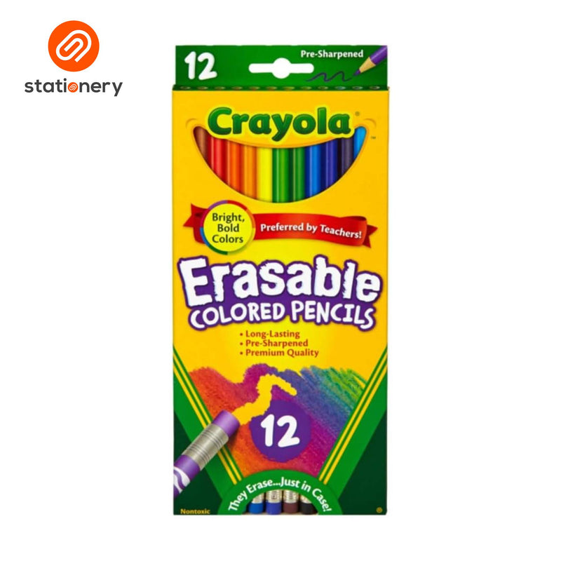 Crayola Erasable Colored Pencils 12's-zoom-