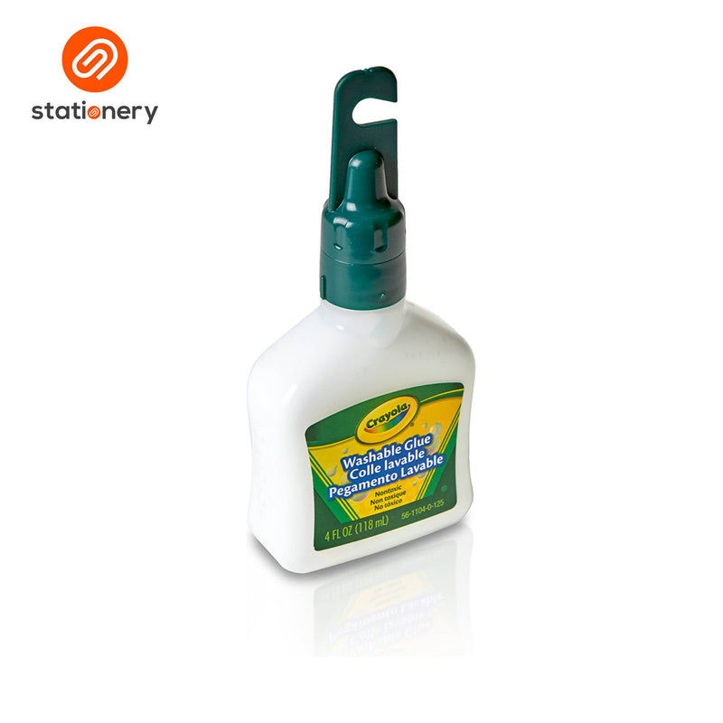 Crayola Washable No-Run School Glue 4oz-zoom-