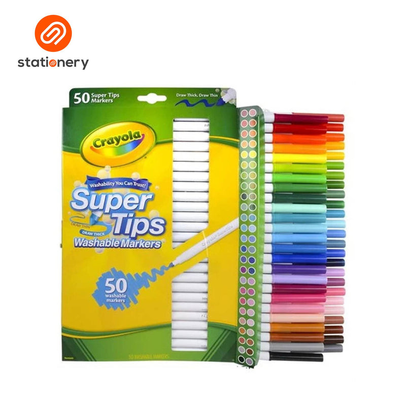 Crayola Washable Super Tips Markers 50's-zoom-