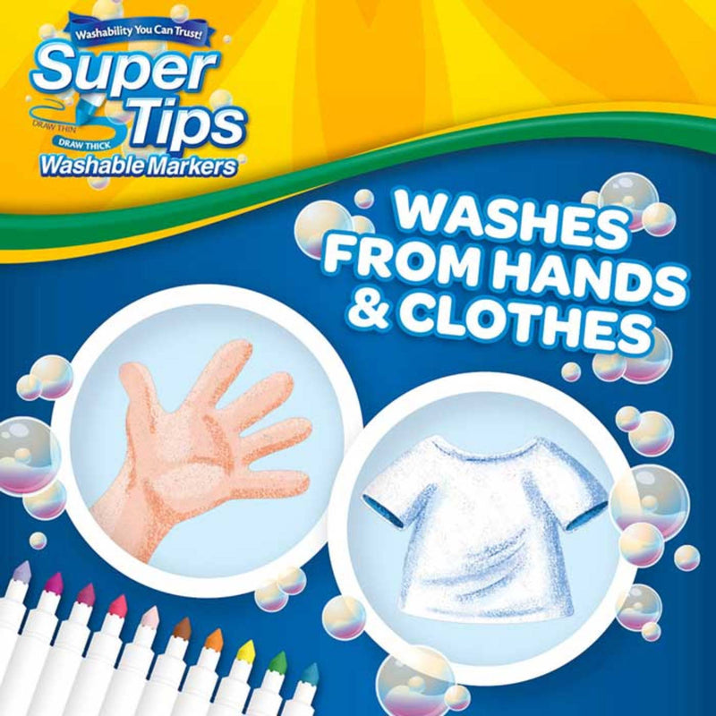 Crayola Super Tips Washable Markers 150's-zoom-