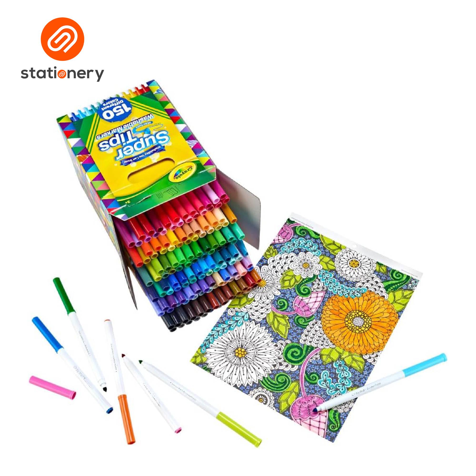Crayola Super Tips Washable Markers 150's-zoom-4