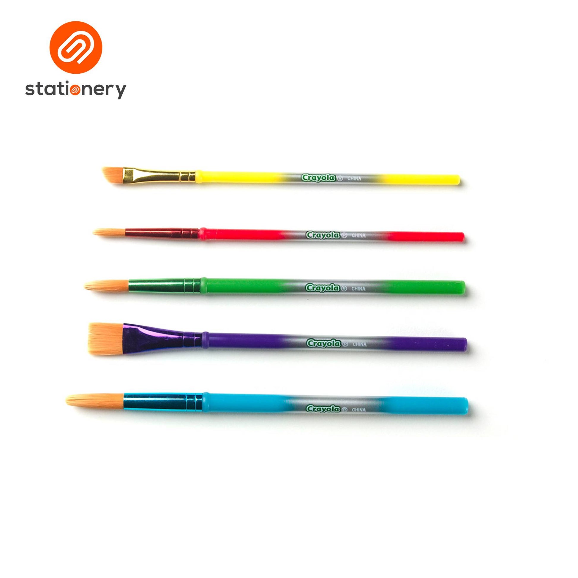 Crayola Arts & Crafts Brushes Assorted Size 5's-4