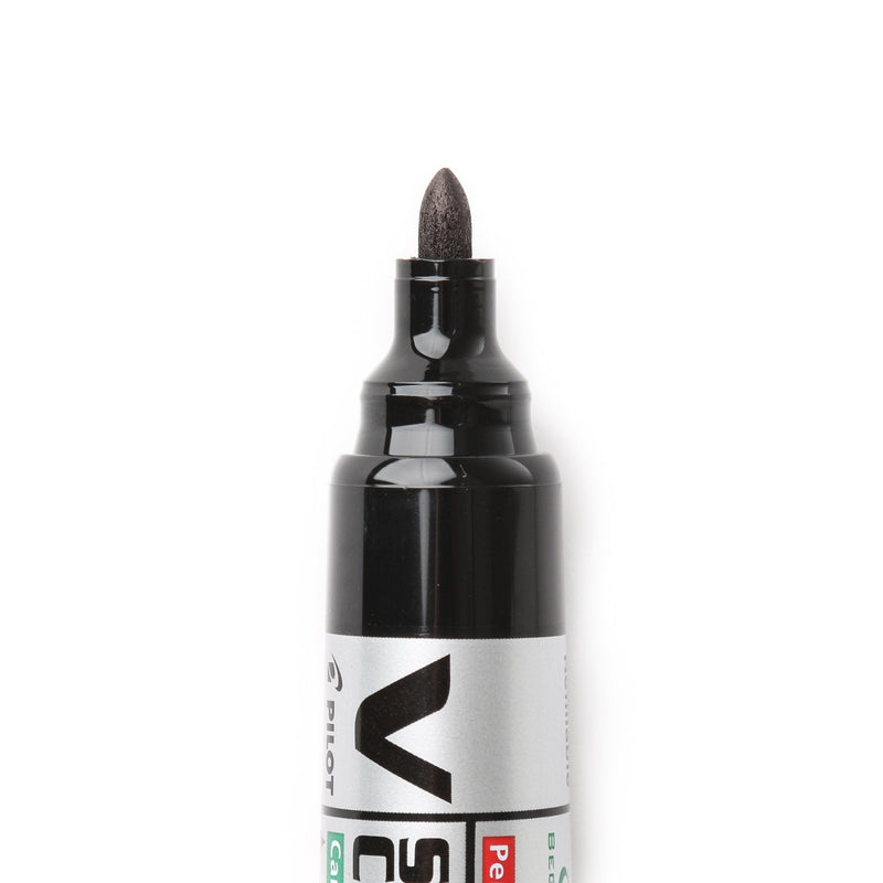 Pilot V Super Color Permanent Marker in Black-zoom-