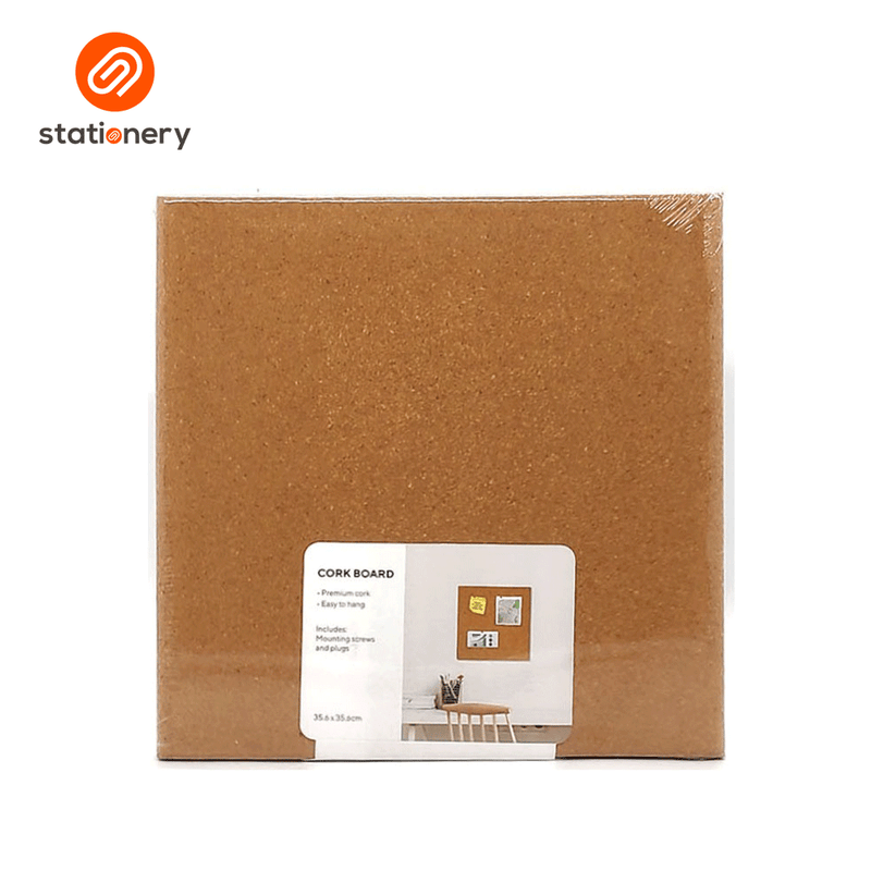Corkboard without Frame - 35.6x35.6cm-zoom-
