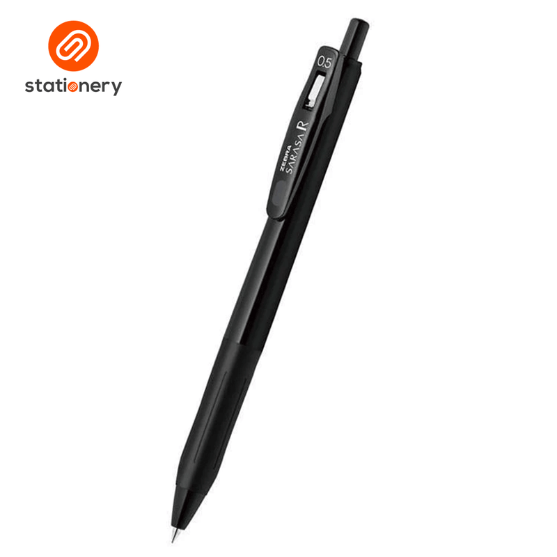 Zebra Sarasa R Gel Ink Pen 0.5mm - Black-zoom-