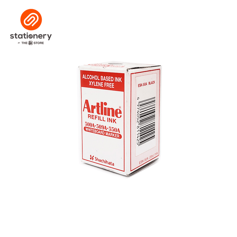Artline Whiteboard Marker Refill Ink Black-zoom-