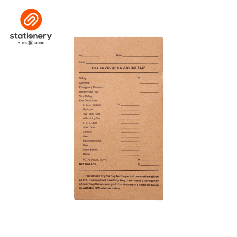 SM Stationery 25-Piece Payroll Envelope 8.5in.-zoom-
