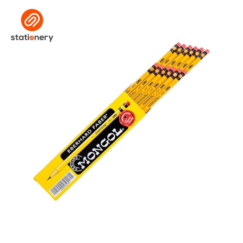 Mongol Pencil Regular No. 3 Box of 12-zoom-