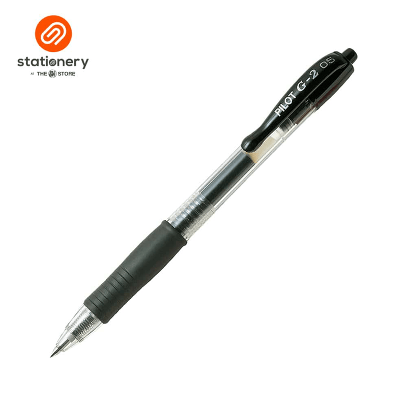Pilot G-2 Retractable Pen 0.5mm BLG25 - Black-zoom-