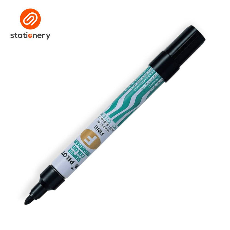 Pilot Fine Tip Super Color Marker SCA-F - Black-zoom-