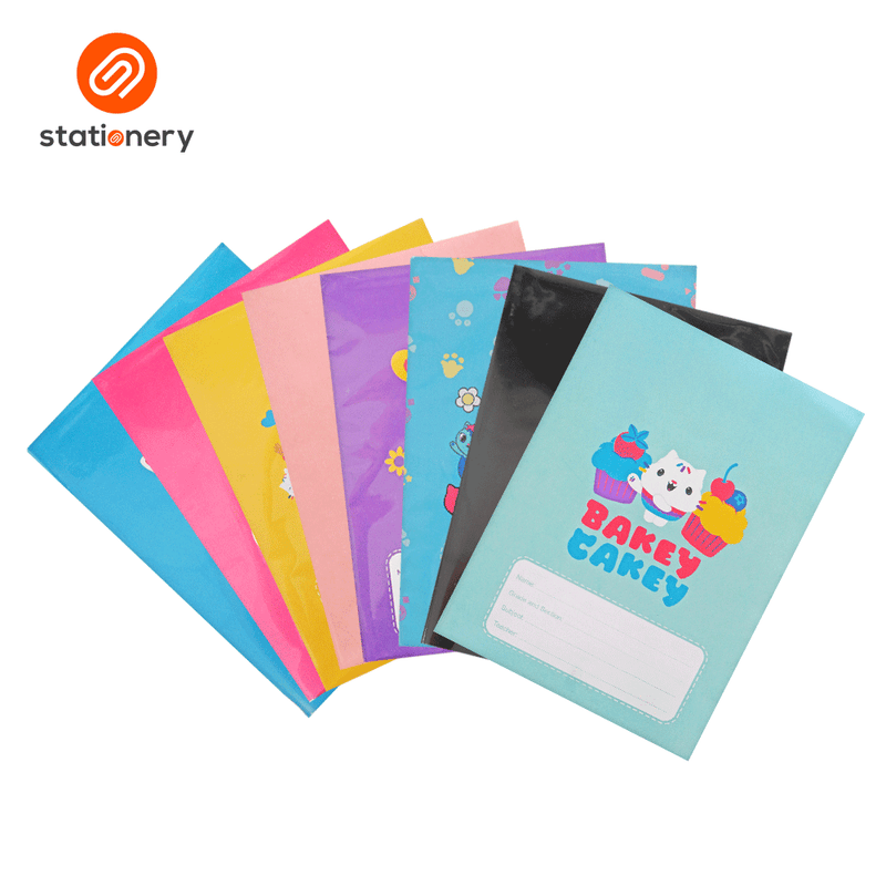 Advance Gabby's Dollhouse Writing Notebook 80lvs Pack of 8-zoom-