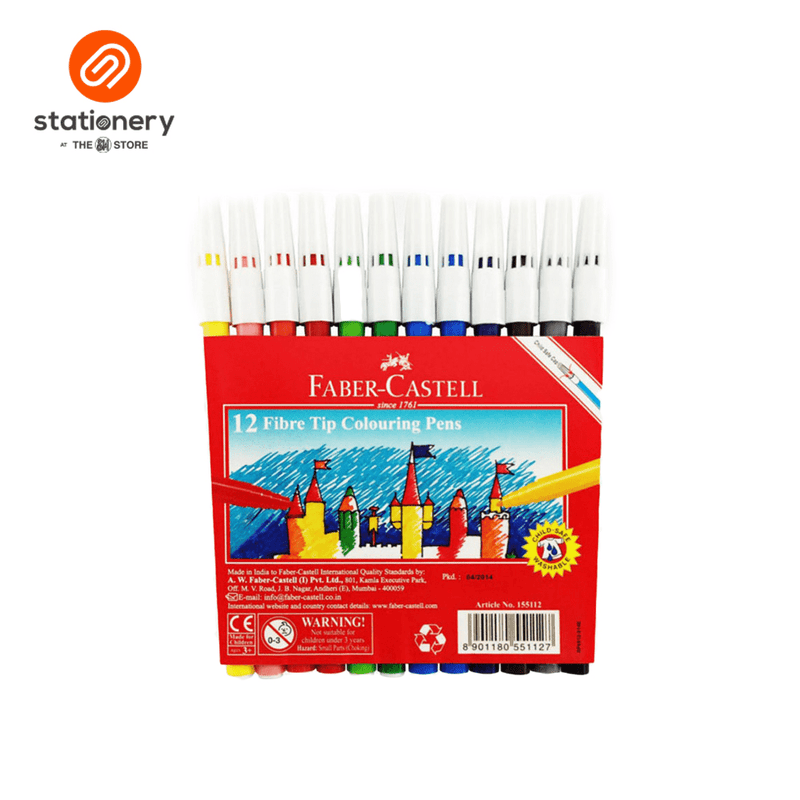 Faber Castell Sketch Pens 12 Colors-zoom-