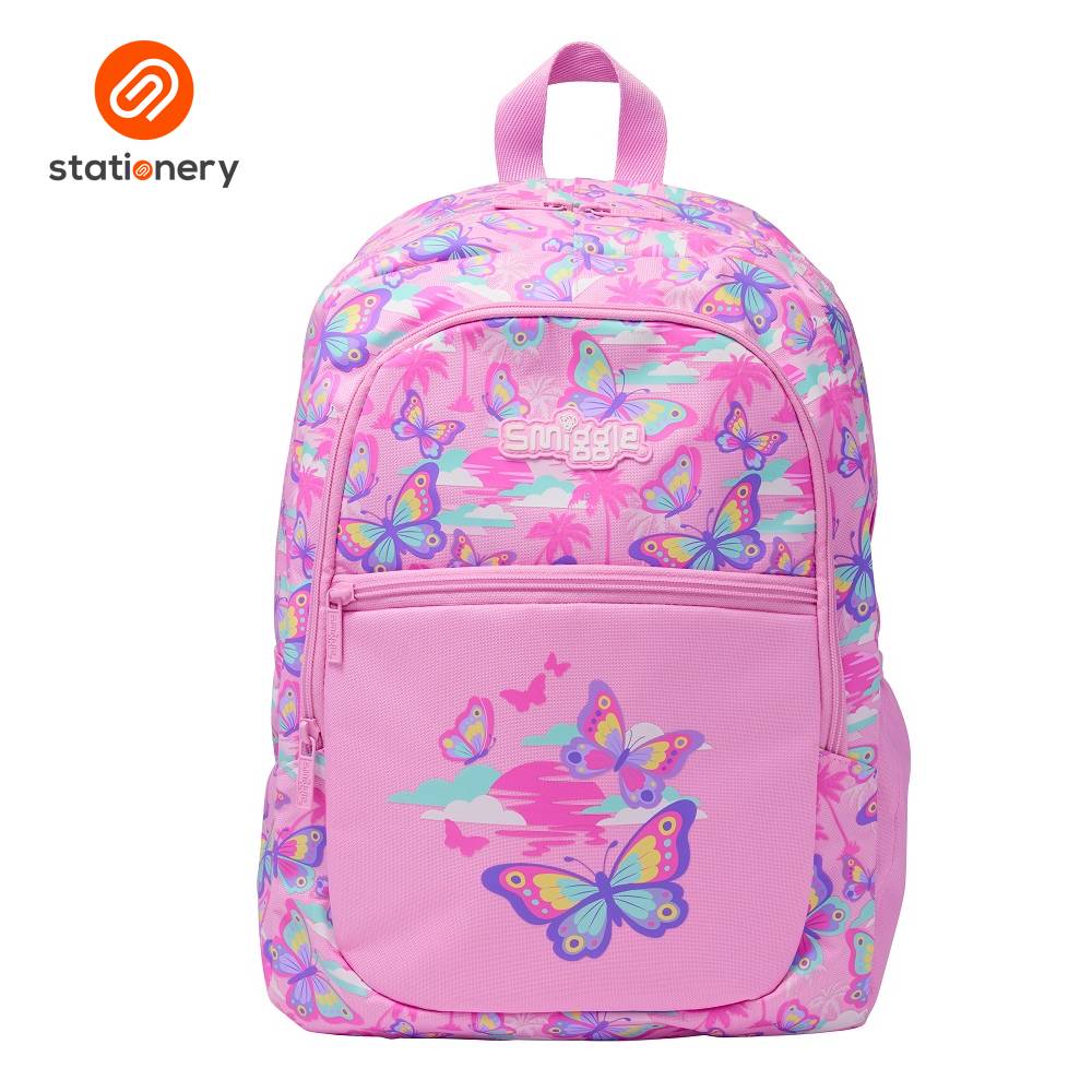 Smiggle Rush Classic Lite Backpack Pink - Main Image