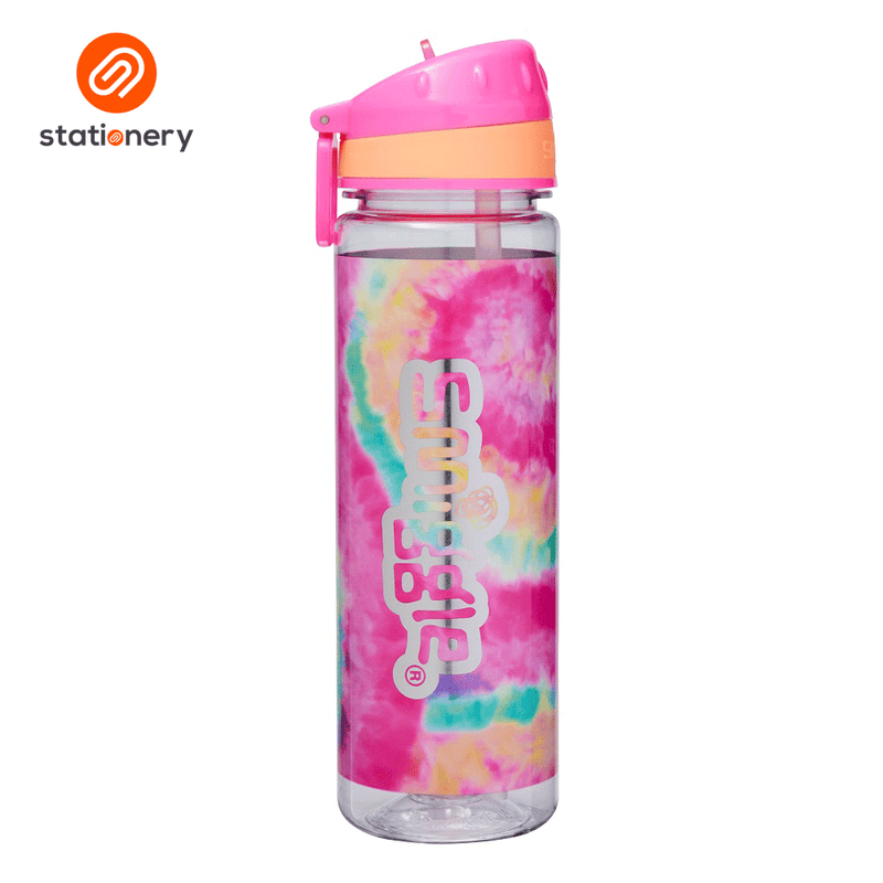 Smiggle Vivid Drink Up Plastic Drink Bottle - Pink-zoom-