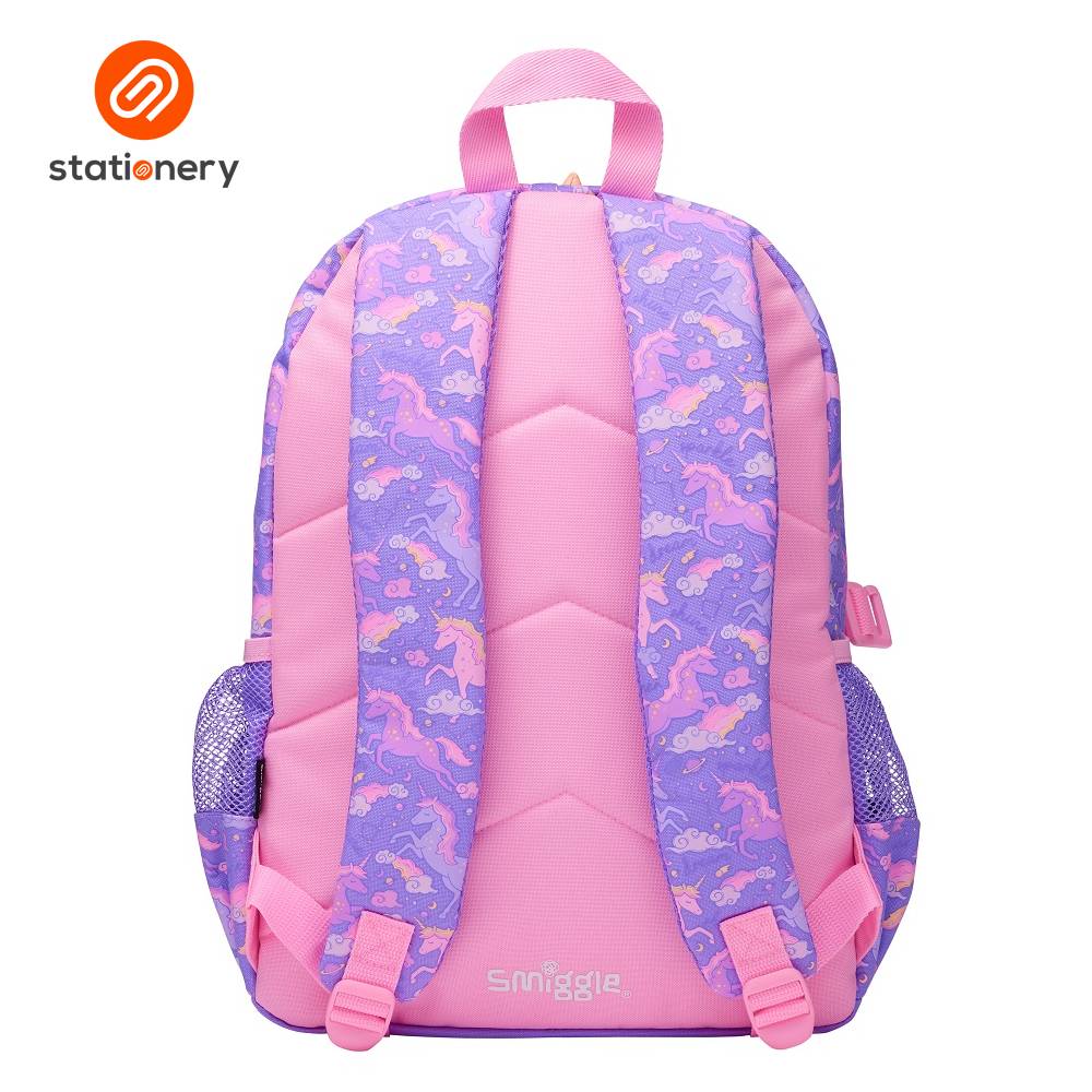 Smiggle Eclipse Classic Backpack - Lilac-3