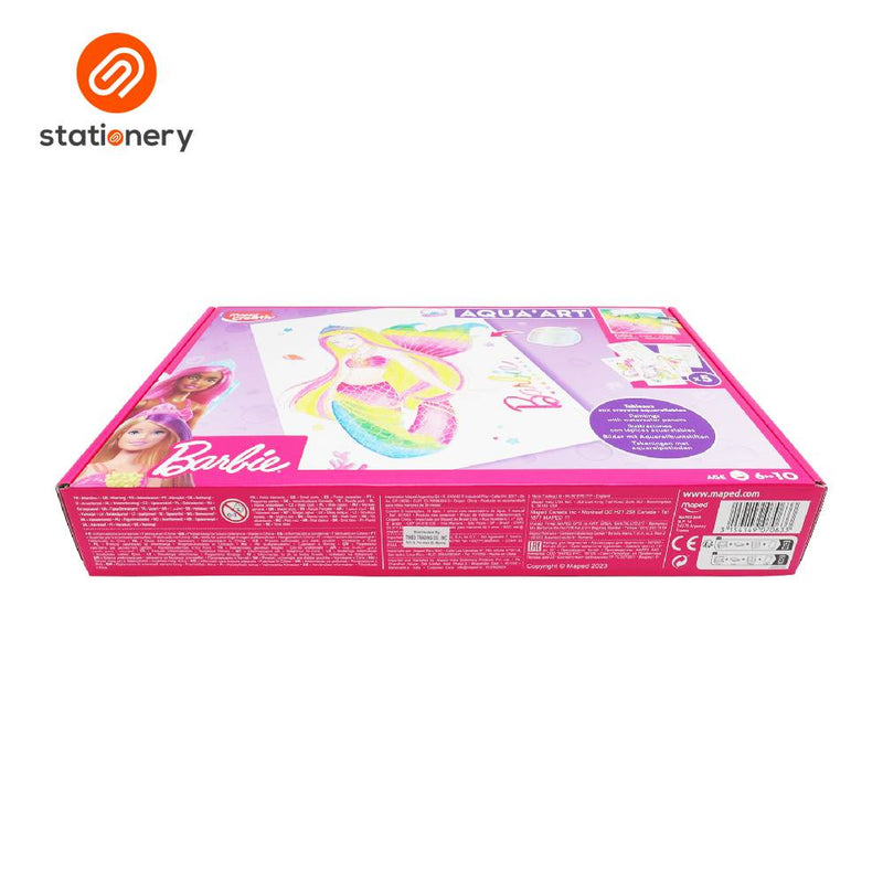 Maped Barbie Aqua' Art Coloring Set - Large-zoom-