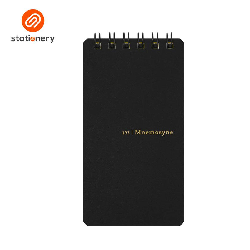 Maruman Mnemosyne N193A Top Spiral Ruled Memo Pad A7 - 50 Sheets-zoom-