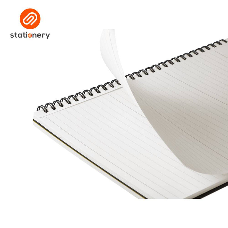 Maruman Mnemosyne N194A Side Spiral Ruled Notebook B5 - 80 Sheets-zoom-