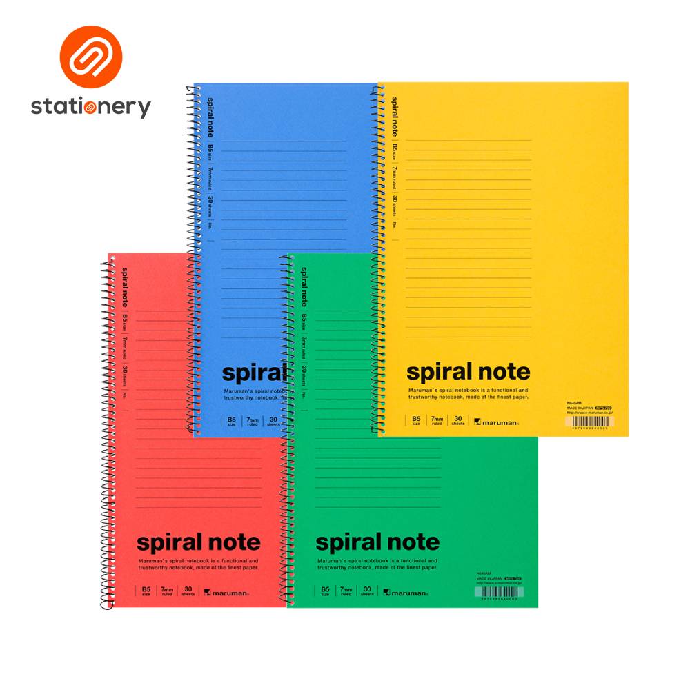 Maruman Spiral Notebook 1960 Ruled B5 30 Sheets-zoom-17
