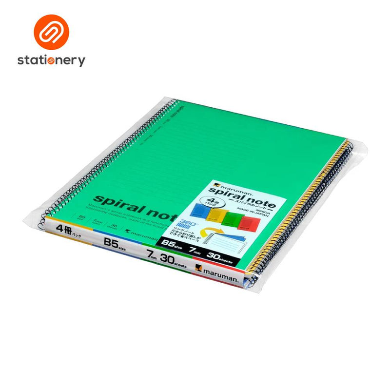 Maruman Spiral Notebook 1960 Ruled B5 30 Sheets-zoom-
