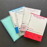 Maruman Loose Leaf Ruled 7mm A5 - 100 Sheets