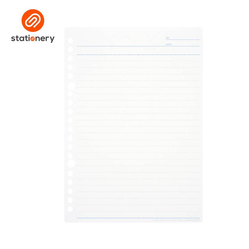 Maruman Loose Leaf Ruled 7mm A5 - 100 Sheets-zoom-