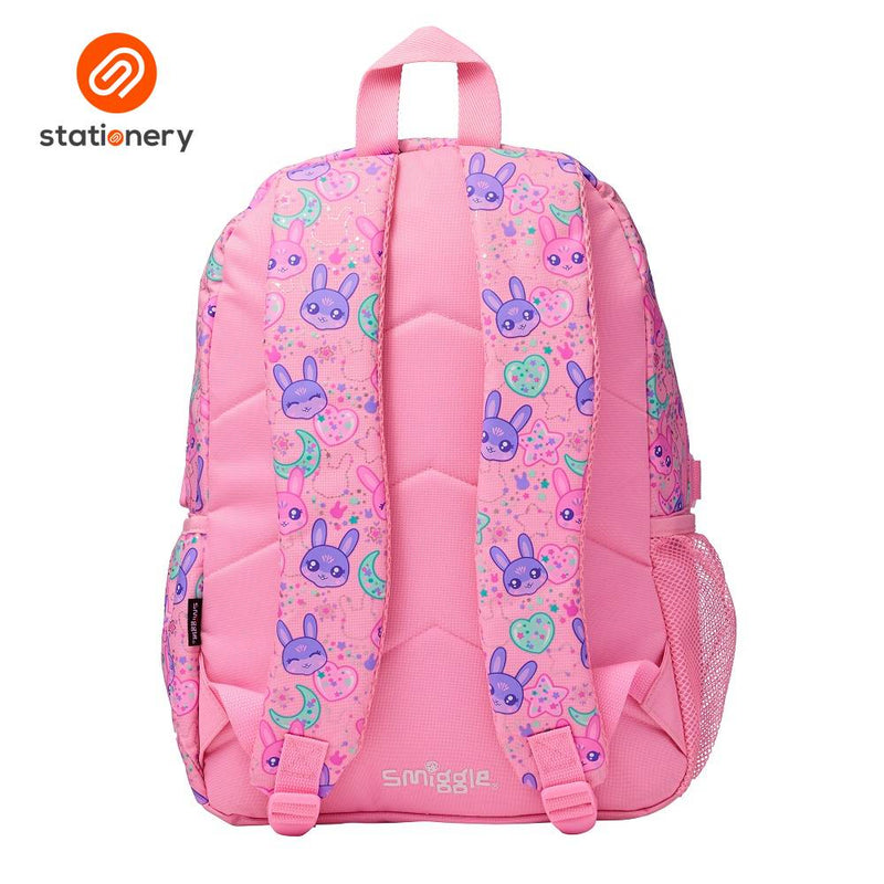 Smiggle All Stars Classic Attach Backpack - Pink-zoom-