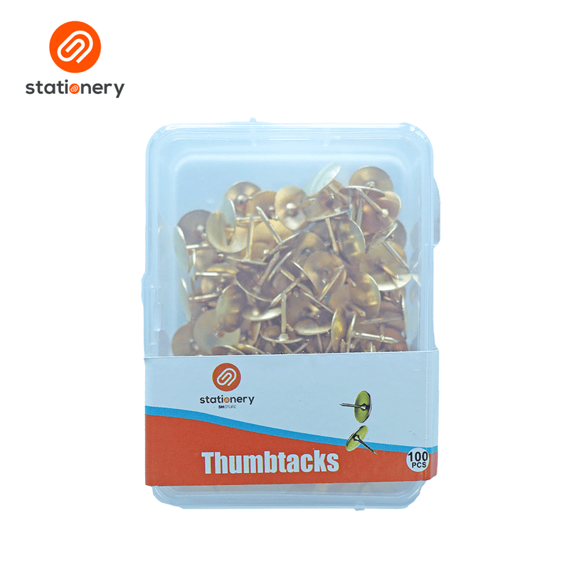 Stationery Thumb Tacks 100 pcs per Pack-zoom-