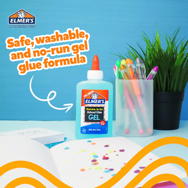 Elmer's Washable School Glue Gel 118ml-zoom-