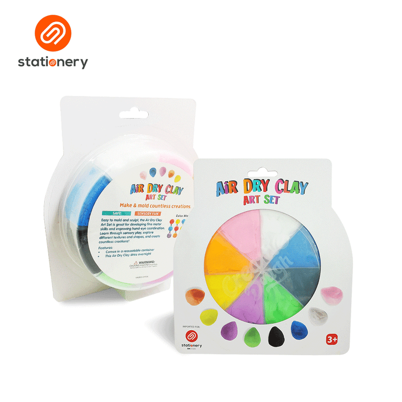 Air Dry Clay Art Set 8c-zoom-