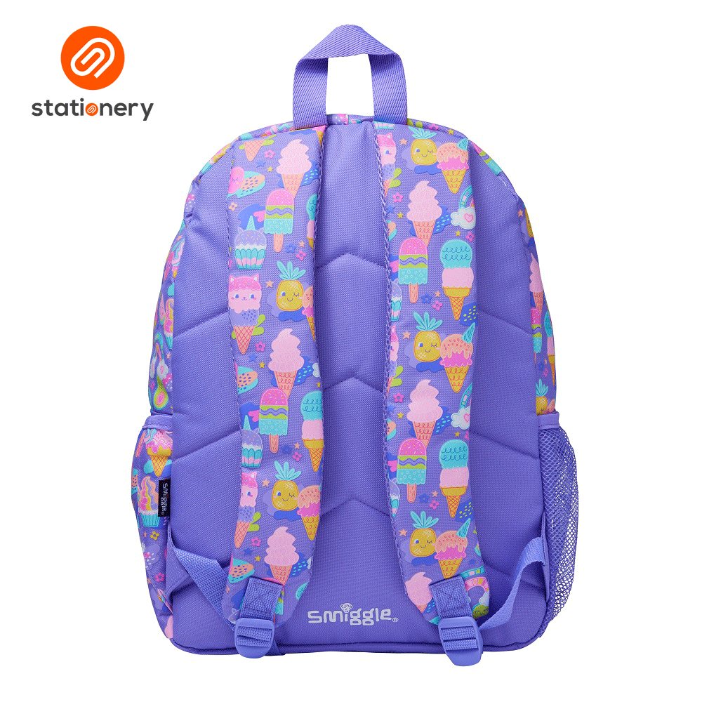 Smiggle Happy Tales Classic Backpack - Lilac-2
